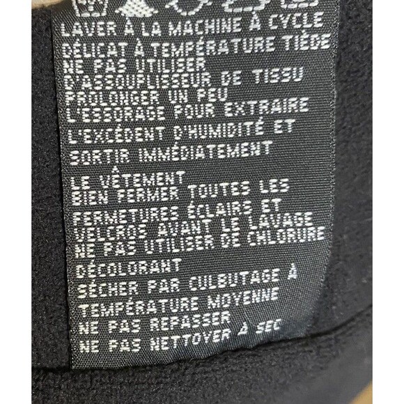 Bombardier ATV Riding Follow No One Jacket Sz L Fleece Lined RPM BRP Black Gray - Picture 9 of 11